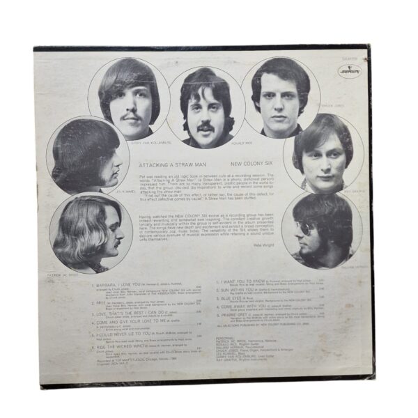 The New Colony Six – Attacking A Straw Man (1969, EUA, Mercury Records)