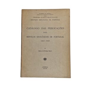 Catálogo das Publicações dos Serviços Geológicos de Portugal (1865-1968) – Maria de Fátima Beato (1969)