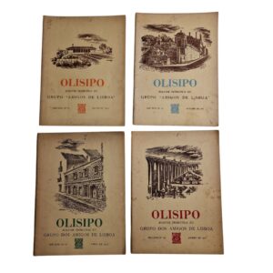 OLISIPO – Ano XVIII (1955) – Boletim Trimestral do Grupo Amigos de Lisboa (69, 70, 71 e 72)