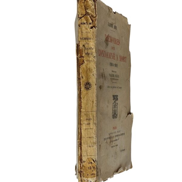 Mémoires d'un condamné à mort 1914-1918 – Jaime Mir (13ª edição)