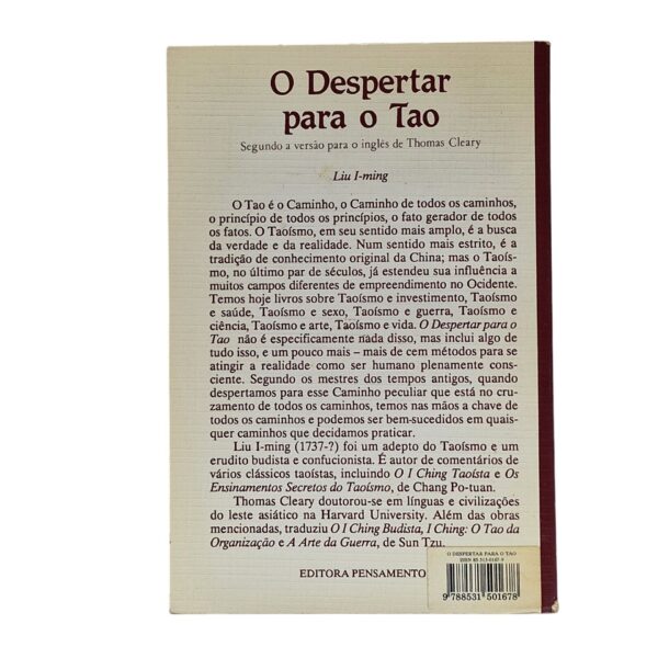 O Despertar para o Tao – Liu I-ming (1988)