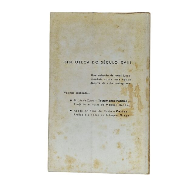 Notícias literárias de Portugal 1780 – Jose Anastácio da Cunha (1966)