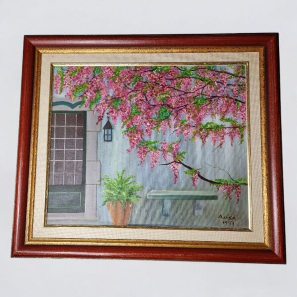 Pátio com Bougainvillea - A. Luísa (1997)