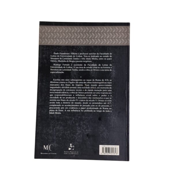 História Apologética, O Livro dos 7 Pagões e Outros Excertos – Paulo Orosio (2000)