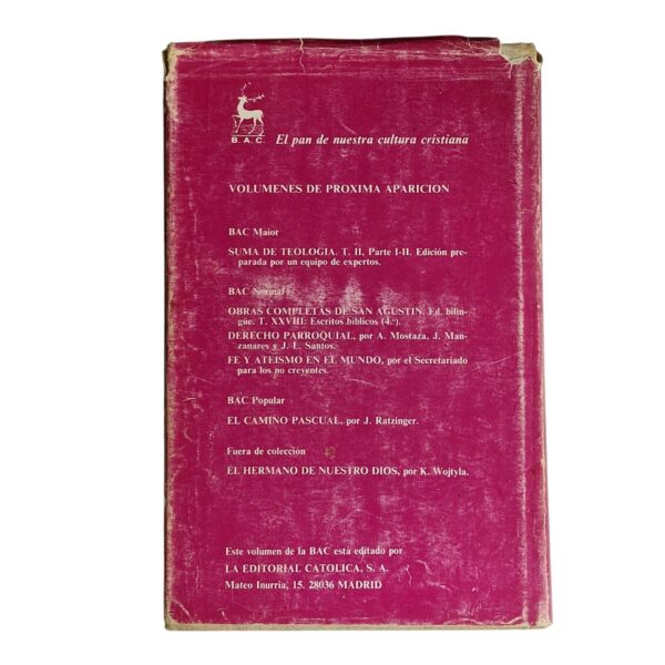 Los Evangelios Apócrifos – Edición Crítica e Bilingüe por Aurelio de Santos Otero (6ª Edição, 1988)