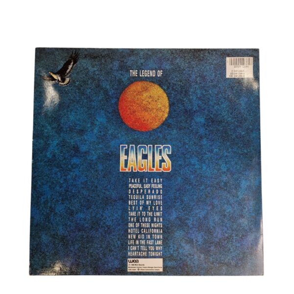 Eagles – The Legend Of (Asylum Records, 1988, Vinil LP, Compilação, Edição Europeia)