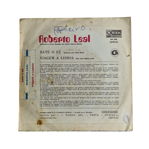 Roberto Leal – Bate o Pé / Viagem a Lisboa (1977)