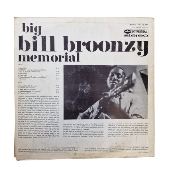 Big Bill Broonzy Memorial