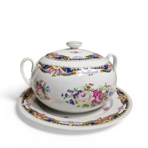 Sopeira com Presentoir VIZAVI - Porcelana Italiana