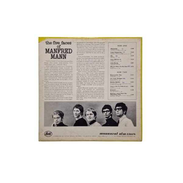 The 5 faces of Manfred Mann