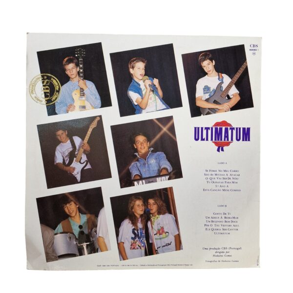 Ultimatum – Ultimatum (1989, Portugal, CBS Records)