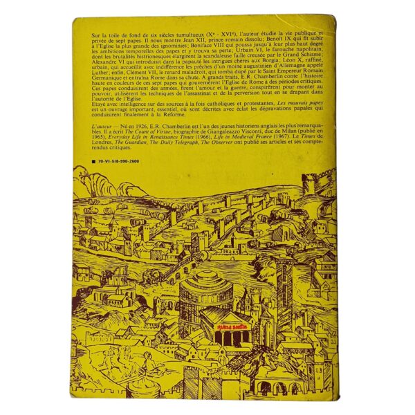 Les Mauvais Papes - E.R. Chamberlin (1970)