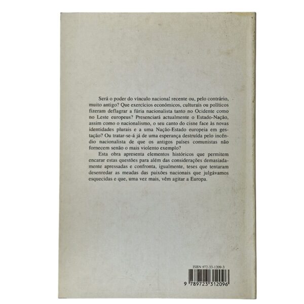 História das Nações e do Nacionalismo na Europa - Guy Hermet (1996)