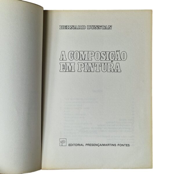 A Composição em Pintura – Bernard Dunstan (1982)