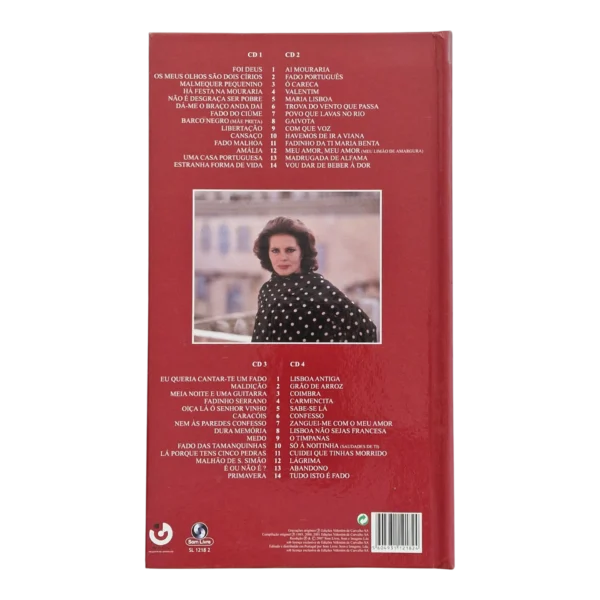 O Melhor de Amália – Amália Rodrigues (4CD Deluxe Edition, 2011)