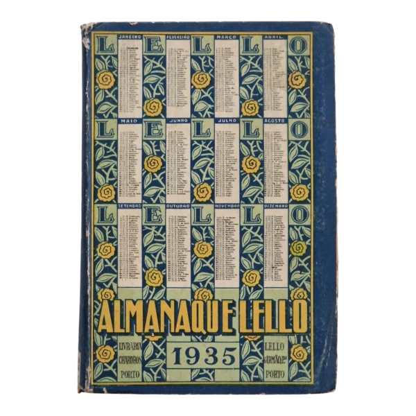 Almanaque Lello – 1935 – Livraria Lello & Irmão Editores