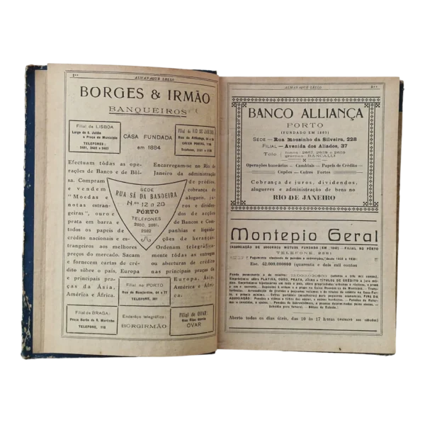 Almanaque Lello – 1935 – Livraria Lello & Irmão Editores