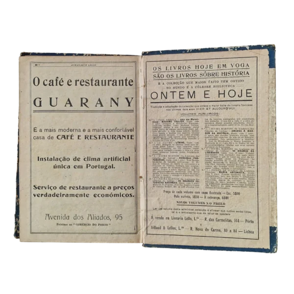 Almanaque Lello – 1935 – Livraria Lello & Irmão Editores