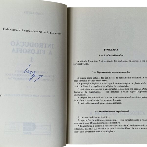 Introdução à Filosofia – Volumes 1, 2 e 3 – João Lopes (1978)