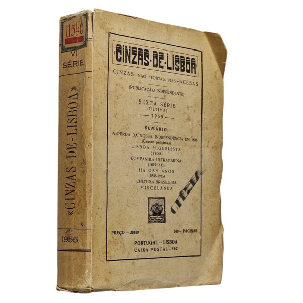 Cinzas de Lisboa – Sexta Série (Última) – Padre Manuel Ruela Pombo (1955)