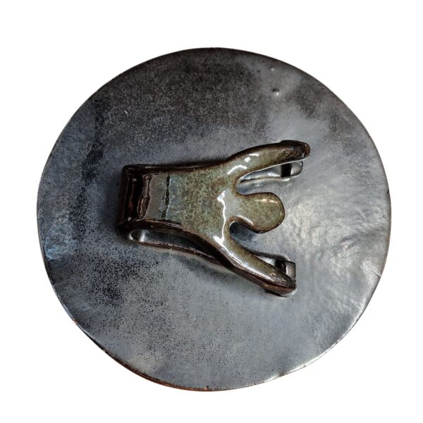 Pote Cerâmico Escultórico Vidrado – Silva, 1989