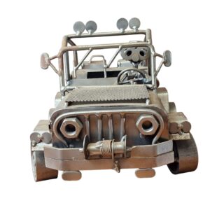 Miniatura de Jipe em Metal – Hinz & Kunst