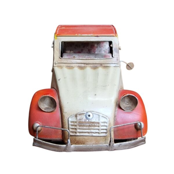Miniatura Citroën 2CV em Latão – Estilo Vintage