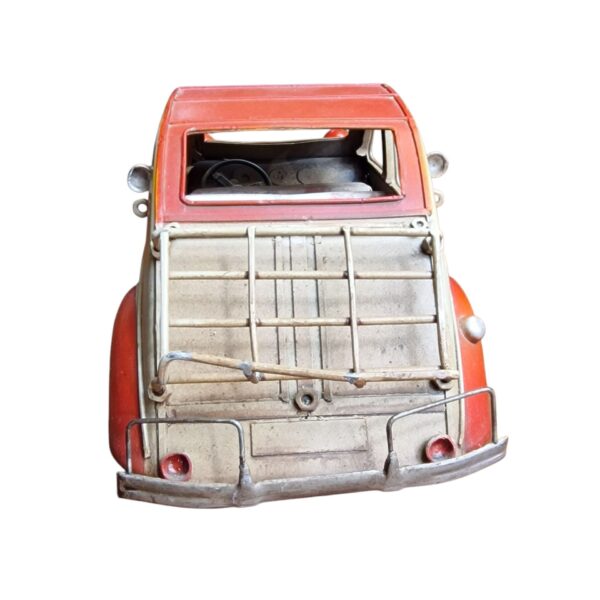 Miniatura Citroën 2CV em Latão – Estilo Vintage