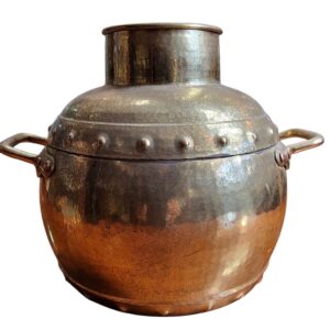 Peça de alambique em cobre