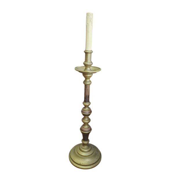 Candelabro Elétrico Barroco em Bronze