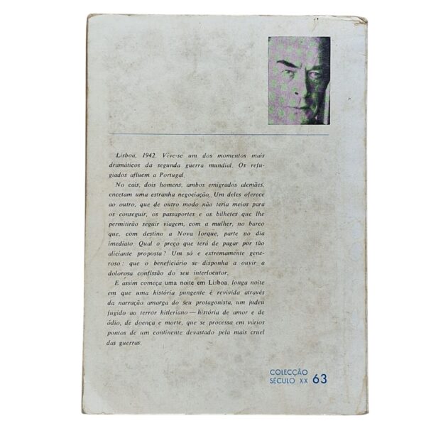 Uma Noite em Lisboa – Erich Maria Remarque (1964)