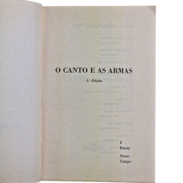 O Canto e as Armas – Manuel Alegre (1974)