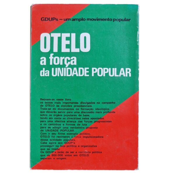 Otelo – A Força da Unidade Popular – Coordenação de Serafim Ferreira (1976)