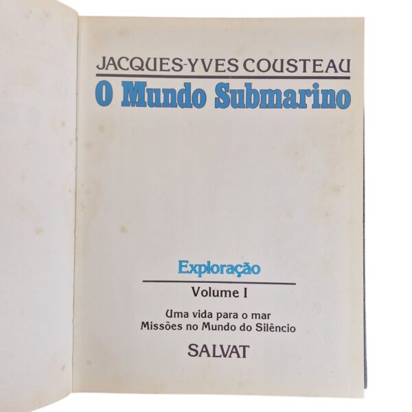 O Mundo Submarino – Jacques-Yves Cousteau (1983, 12 volumes)