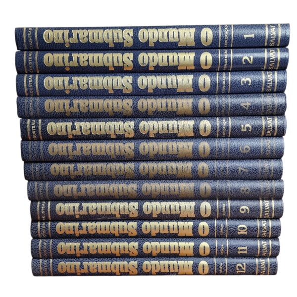 O Mundo Submarino – Jacques-Yves Cousteau (1983, 12 volumes)