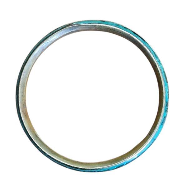 Pulseira em malaquite e metal
