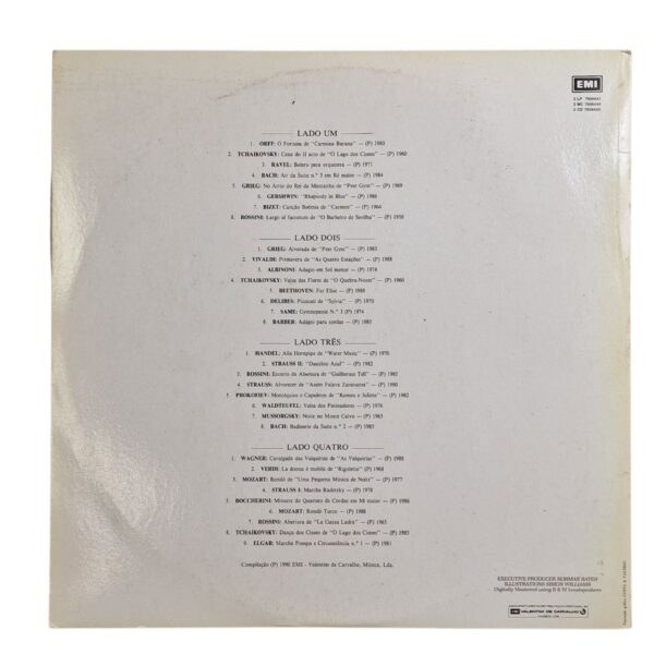 The Classic Experience: As 33 Peças Mais Célebres da Música Clássica (1990) Duplo Vinil