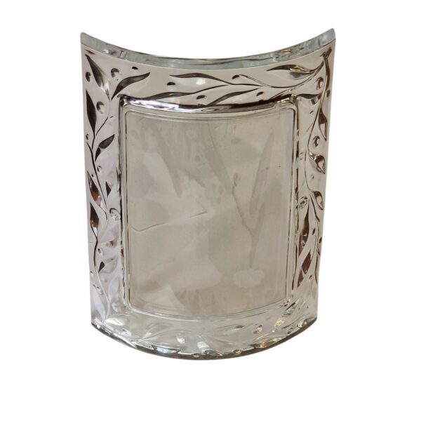 Moldura de Cristal D’Arques com Design de Folha – França, 1996