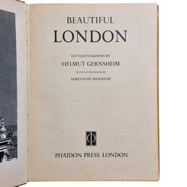 Beautiful London – Helmut Gernsheim (1956)