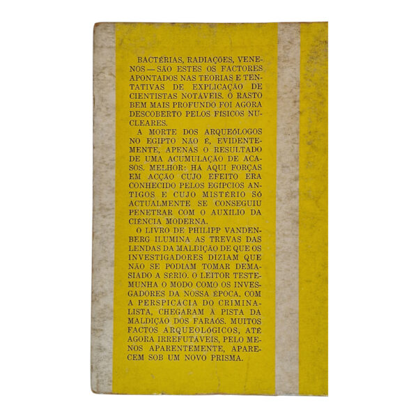 A Maldição dos Faraós - Philipp Vandenberg (1973)