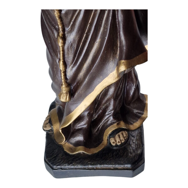 Santo António com o Menino Jesus em Marfinite Policromado – 40 cm