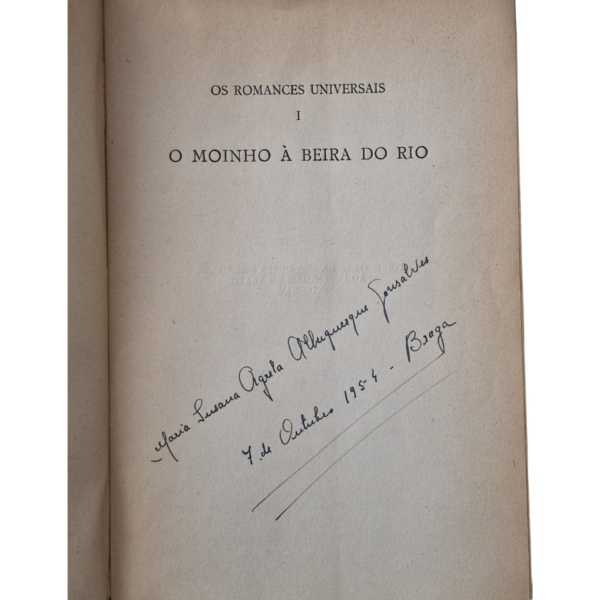 O Moinho à Beira do Rio, George Eliot - Livro 1 a 7, 3.ª Edição – Portugália Editora, Lisboa