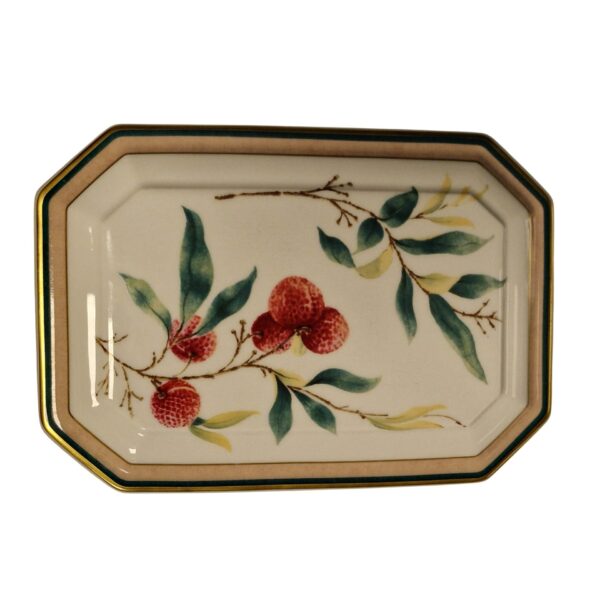 Caixa “Ricardo” – Coleção Lychee – Vista Alegre – Porcelana branca de alto brilho – 18,5 × 13 × 9 cm