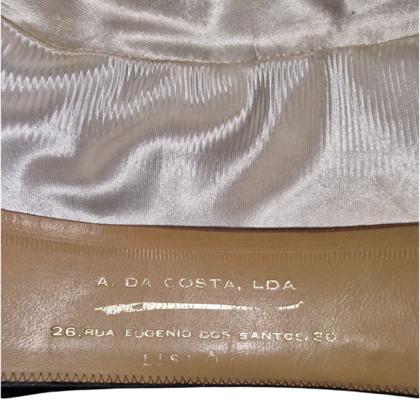 Barrete Bicorne Cerimonial da Marinha Portuguesa – URIC A. da Costa (Lisboa), com Caixa Original