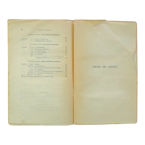 Le Bourgeois – Werner Sombart (1926) – Payot Paris – Bibliothèque Politique et Économique