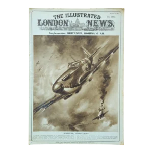 The Illustrated London News – Suplemento “Britannia Domina o Ar” – Peter G. Masefield (Agosto 1941)