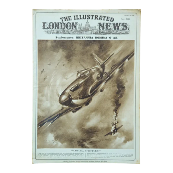 The Illustrated London News – Suplemento “Britannia Domina o Ar” – Peter G. Masefield (Agosto 1941)