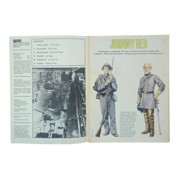 Revista War Monthly Nº3 (1974) – Israel’s Fight for Survival – Marshal Cavendish