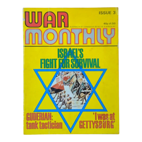 Revista War Monthly Nº3 (1974) – Israel’s Fight for Survival – Marshal Cavendish