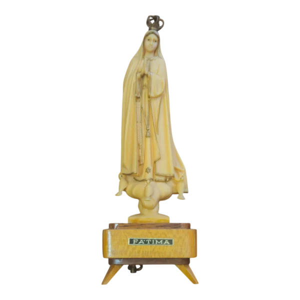 Nossa Senhora de Fátima com Caixa de Música
